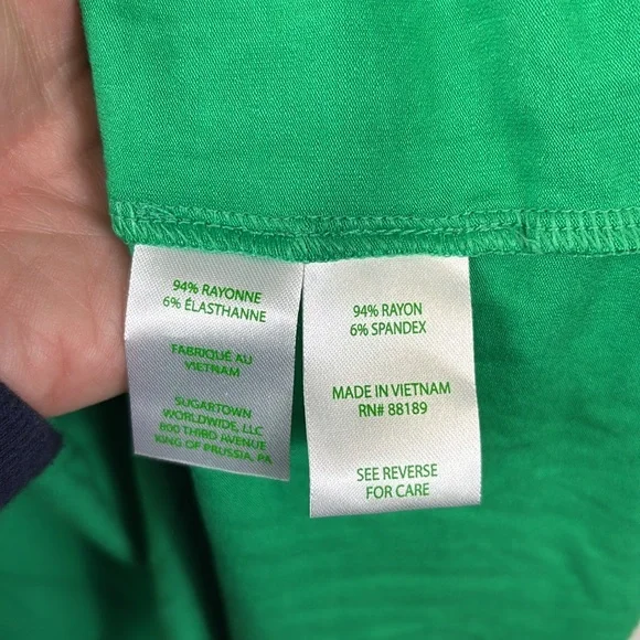 NWT Lilly Pulitzer Odella V neck midi dress Brazilian green sz 12 - Picture 6 of 8